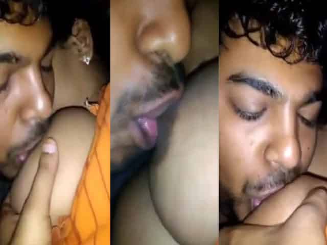 Desi aunty feeding boobs neighbor guy